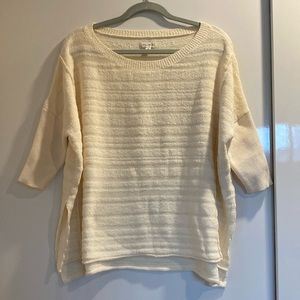 NWOT Pilcro Textured Top